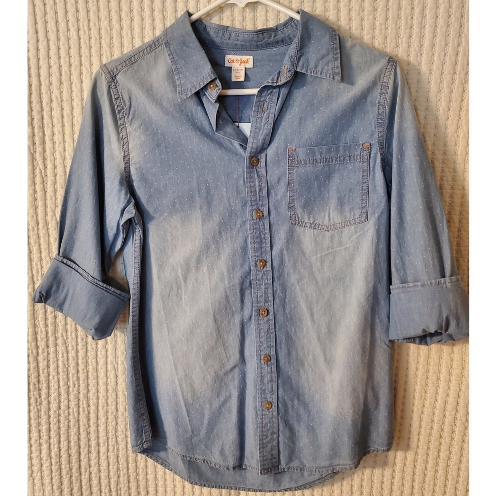 denim top *NWT*